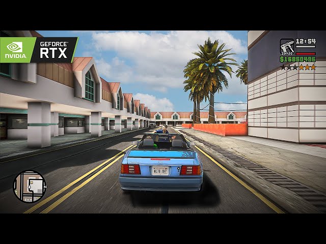 GTA San Andreas 'Stowaway' Missions 4K Gameplay GTA SA Remastered Realistic Graphics Mod