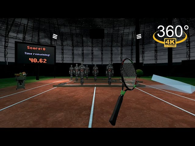 360Video VR | Tennis target practice