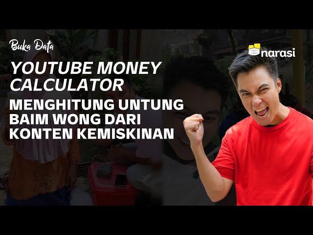 Baim Wong Dapat Berapa Duit Dari Konten Kemiskinan? Ini Kata YouTube Money Calculator | Buka Data