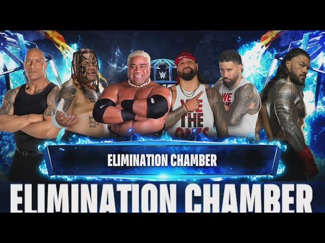 BLOODLINE ELIMINATION CHAMBER. WWE 2K24. TQSVERSE