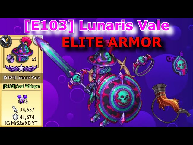 [E103] Lunaris Vale Enhancement! - Knights and Dragons [Elite Armor] (Spirit/Spirit)