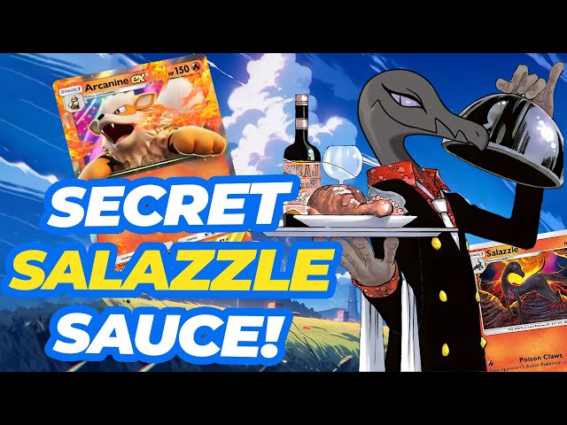 Secret Salazzle Sauce deck we've been WAITING FOR in Pokemon Pocket