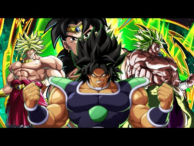 Broly Power Level over the years (Ver.2)