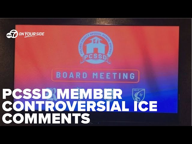 Community members confront PCSSD board for controversial ICE comments