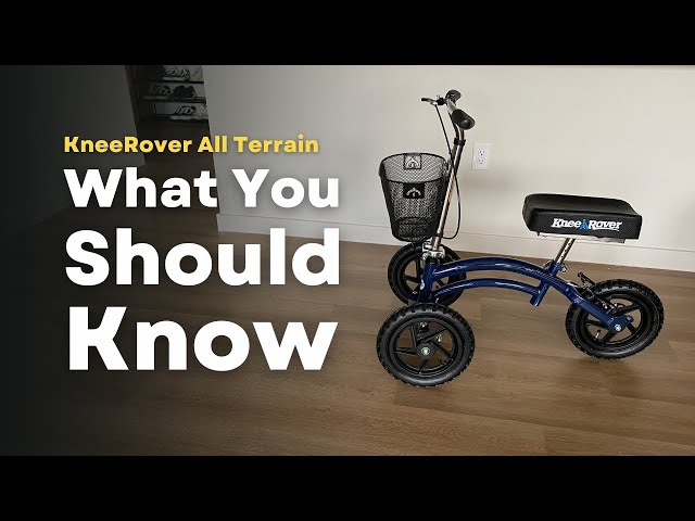 KneeRover All Terrain Knee Rover Review - Amazon Knee Scooter