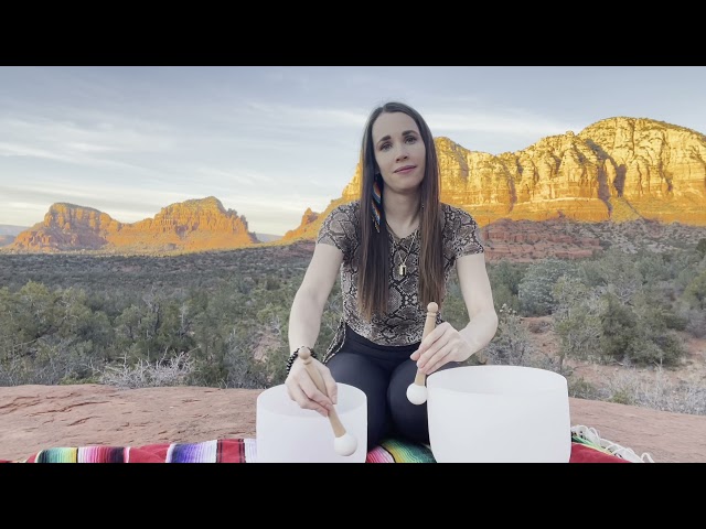 Full Moon Sound Bath and Sedona Vortex Reiki #soundhealing #soundbath #fullmoon #sedona