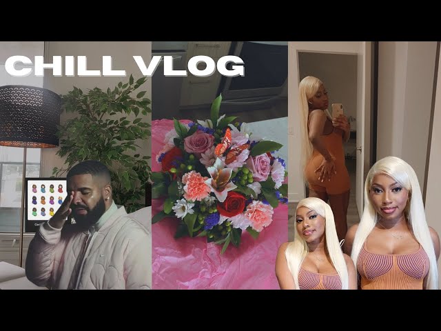 CHILL VLOG : NEW BOO ? + CHILLIN W/ FRIENDS  + CLB ALBUM REACTION + FURNISHING UPDATE |