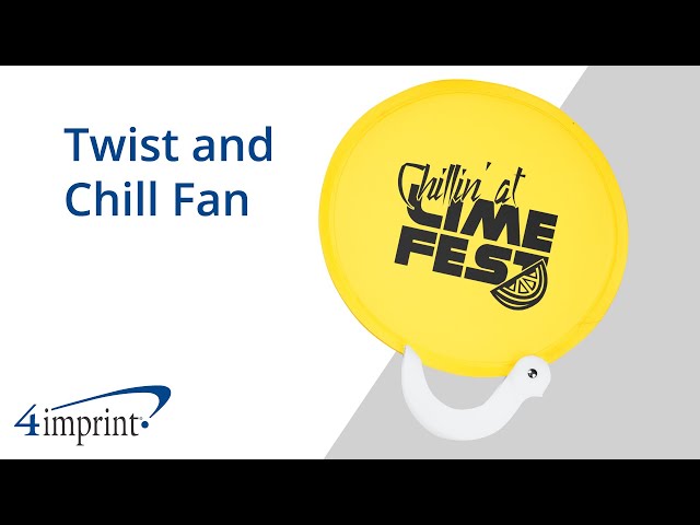 Twist and Chill Fan with Lanyard by 4imprint