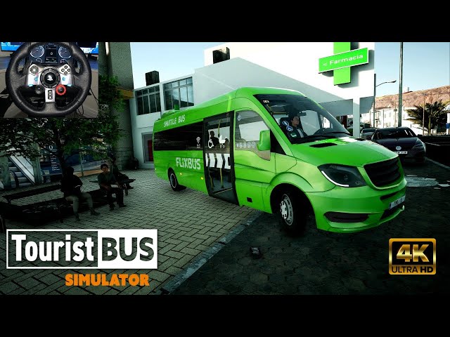 My First Tourist Bus Simulator Journey: Mercedes Sprinter + Logitech G29 Realism!