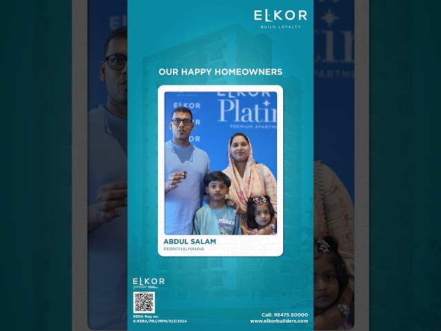 Hear firsthand from our happy homeowners at Elkor Builders