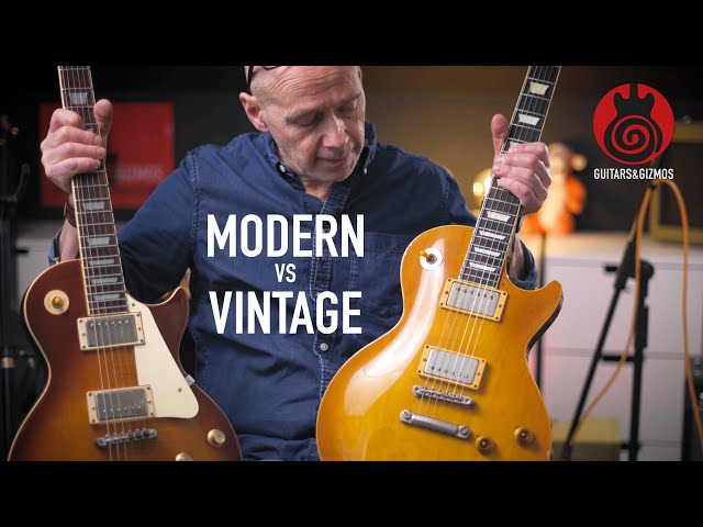 Vintage PAF vs Burstbucker Pro: What’s the Difference? #LesPaul #GuitarTone