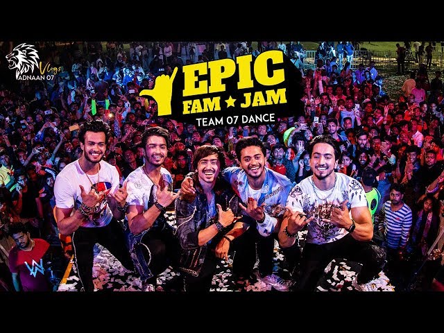 Team 07 Epic Fam Jam Dance Performance | Adnaan 07 | Mr. Faisu | Hasnain | Faiz | Saddu