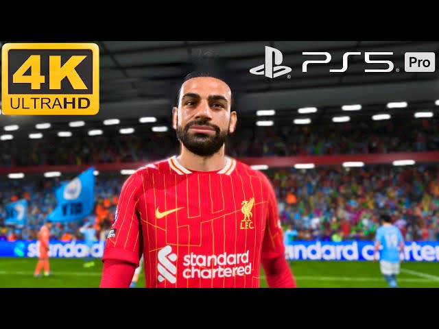 EA FC 25 - PS5 Pro Gameplay - Liverpool Vs Manchester City - Premier League 24/25 Full Match 4K60