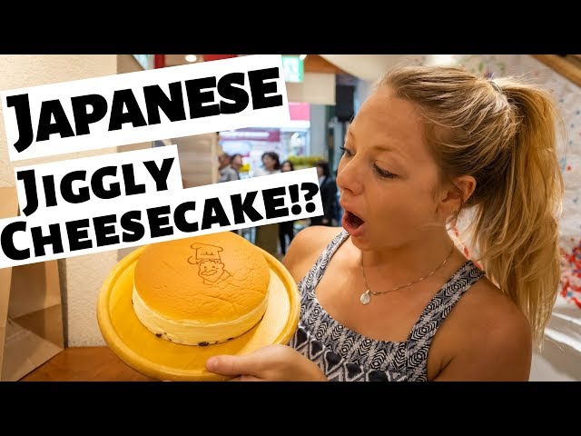 JAPANESE JIGGLY CHEESECAKE IN OSAKA