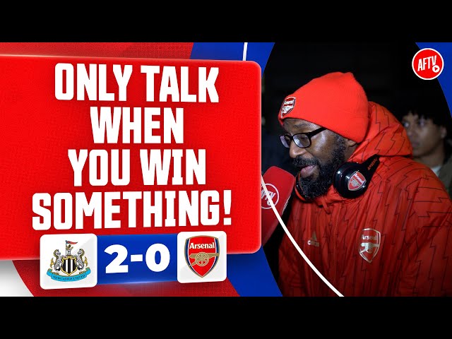 You Only Talk When You Win Something! (Ty’s Not Happy) | Newcastle 2-0 Arsenal