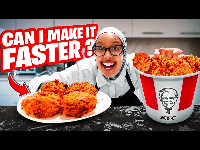 Can I make KFC faster than ordering one?