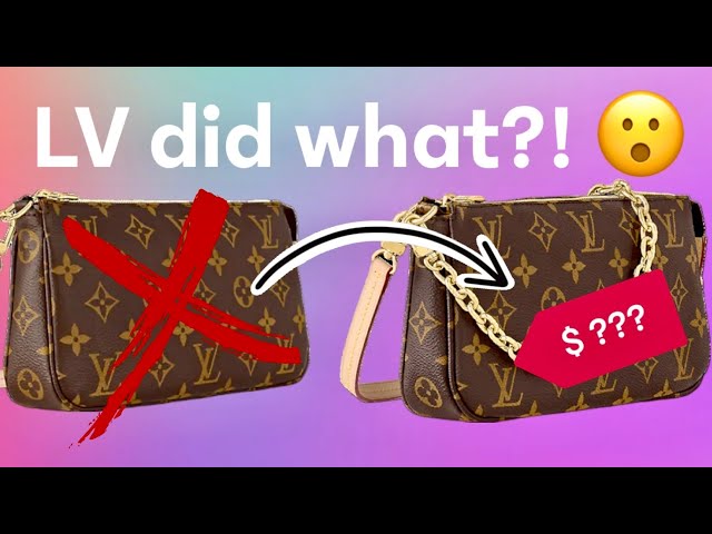 NEW vs OLD Louis Vuitton Pochette Accessoires | See the Totally Redesigned Bag