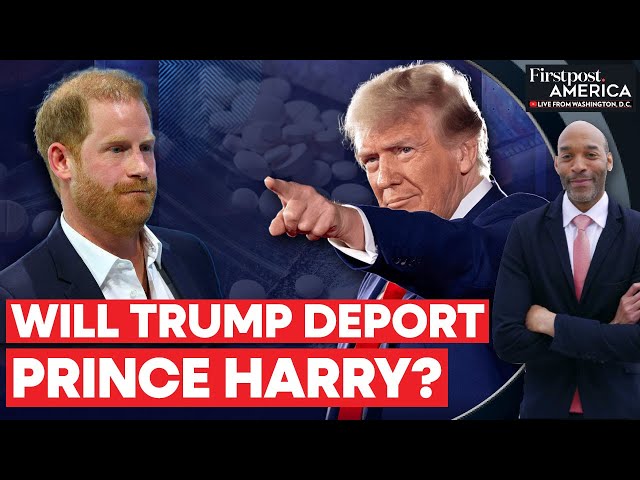 Will Trump Deport Prince Harry for Lying About Drugs on Visa Application? | Firstpost America | N18G