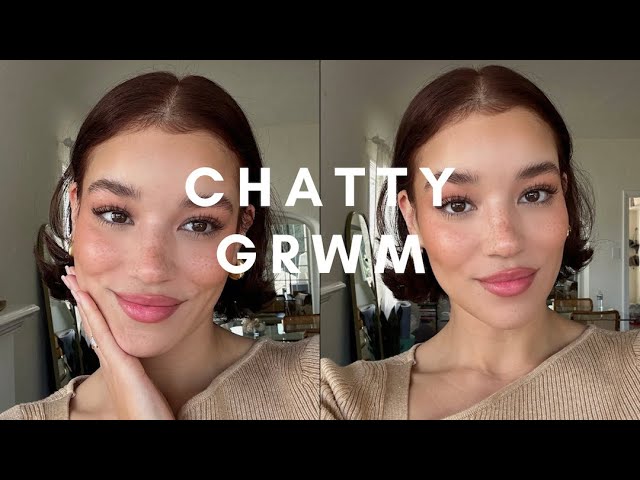 GRWM: Glowy Spring Look (Monochromatic)