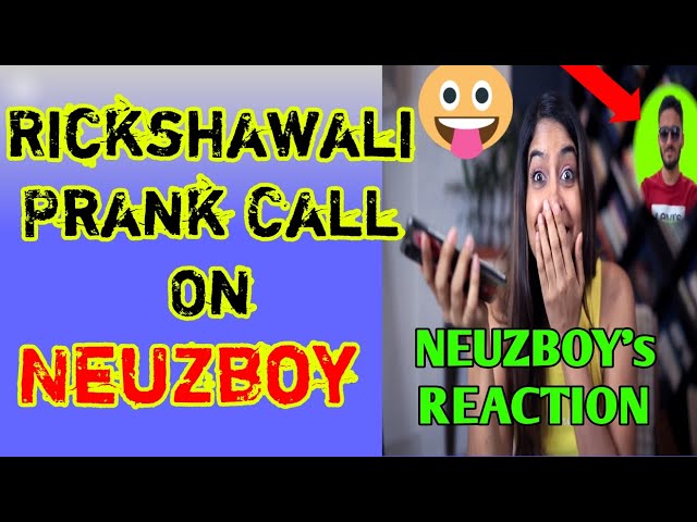 Rickshawali Prank Call On @Neuzboy 😂 #neuzboy #anishadixit #funny #gyaanisthaan20 #shorts #ytshorts