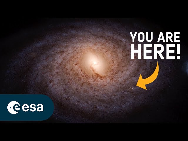 The best Milky Way animation, by Gaia