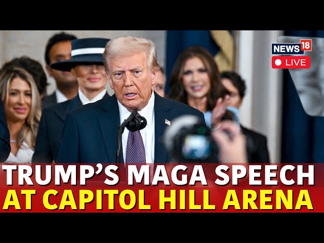 Capitol Hill Live | Trump Speech Live | Donald Trump Public Address At U.S Capitol Hill Arena | N18G