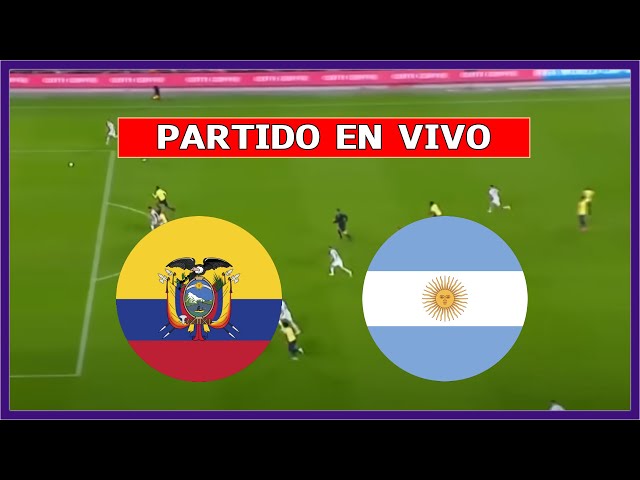 🔴 ECUADOR vs ARGENTINA EN VIVO ⚽ SUDAMERICANO SUB-20 / ÚLTIMA FECHA | LA SECTA DEPORTIVA