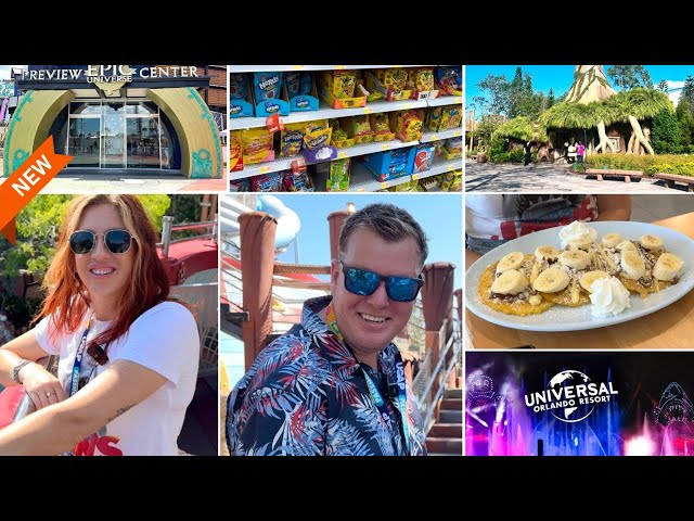 FLORIDA VLOG: New at Universal Orlando, Epic Preview, Walmart, The Diner Breakfast & Cinesational 🇺🇸