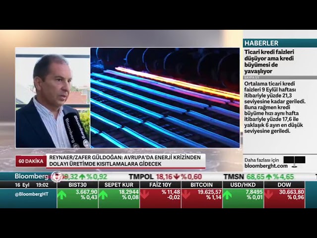 Bloomberg HT/60 Dakika Programı Genel Müdürümüz Zafer Güldoğan Konukluğu