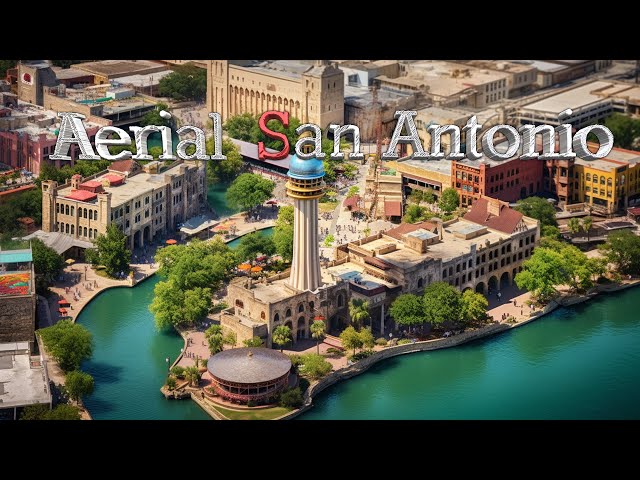 Drone Tour of San Antonio's Iconic Sites- Cinematic Footage - 2022