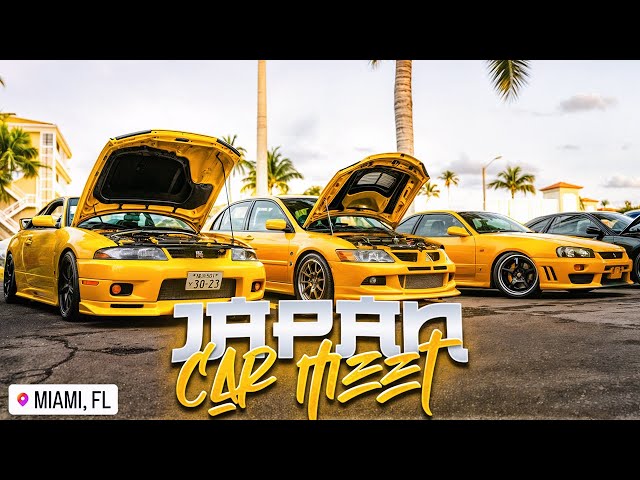 ALL 90s JDM CAR MEET!