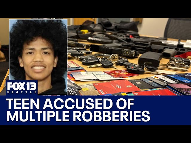 18-year-old arrested in connection to multiple strong arm robberies | FOX 13 Seattle