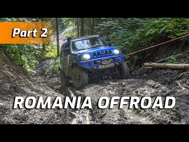 Romania 4x4 Overland Adventure Trip - Part 2 | Suzuki Jimny Off Road