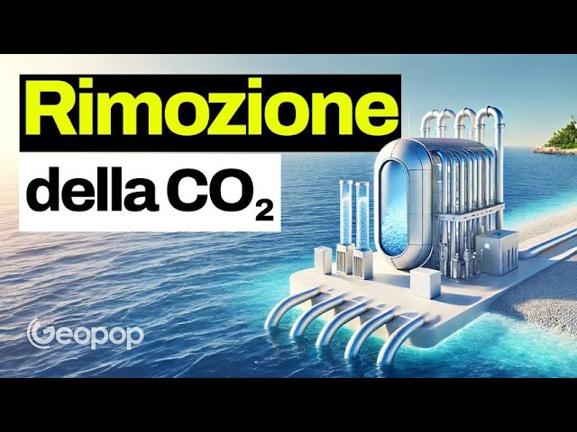 Trasformare la CO₂ in bicarbonato di calcio: la tecnologia che stocca l'anidride carbonica in mare