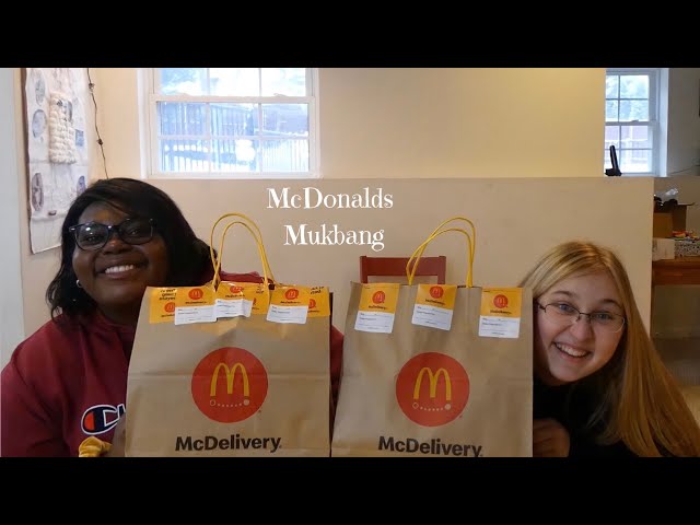 McDonalds Mukbang: FT. Kayla! (HIGH SCHOOL TEA, DRAMA, YOUTUBE, SHOWS)