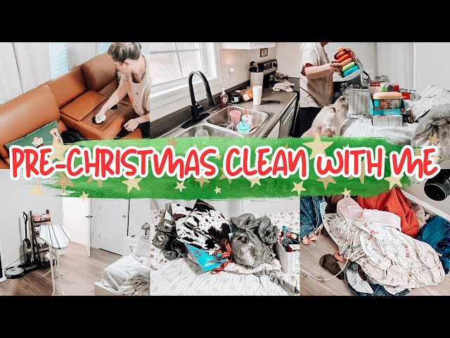 CLEANING MY HOUSE FOR THE HOLIDAYS | CHRISTMAS CLEANING MOTIVATION