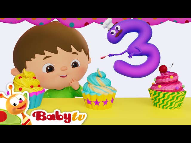 ¡Contar es fácil con Charlie & los números! Diario en BabyTV @BabyTVSP