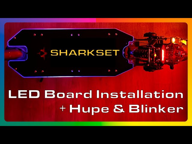 SHARKSET LED Board Installation – Ninebot MAX G30(D) Upgrade