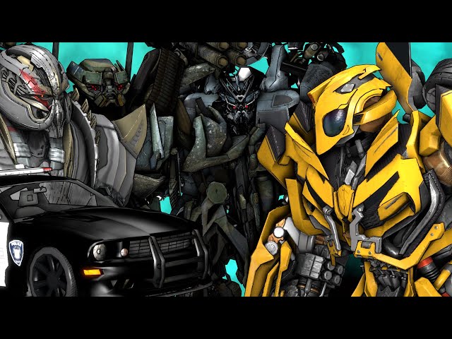 Bumblebee Vs The Decepticons Best Fight Scene Compilation! Transformers SFM Animation Compilation!