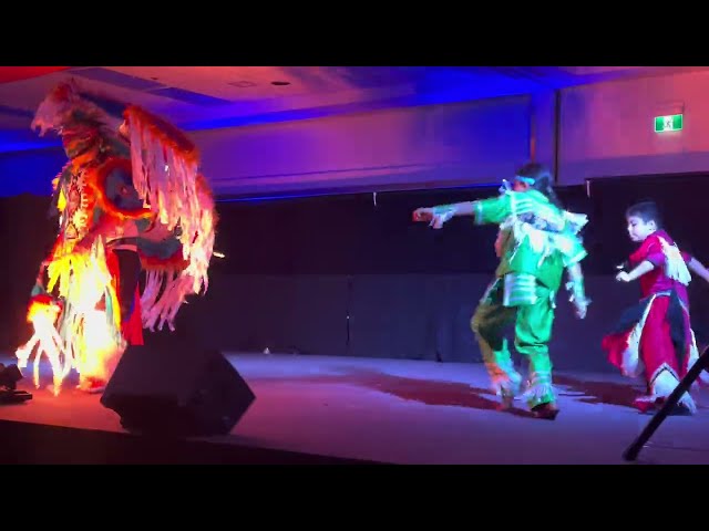 Grand Entry dance at the First Nations Pavilion during Folklorama 2024