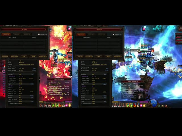 Class Renewal Dark Lord Bleeding vs Freezing - Mu Online Webzen S19.2.1