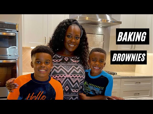 Baking with the boys | Family time