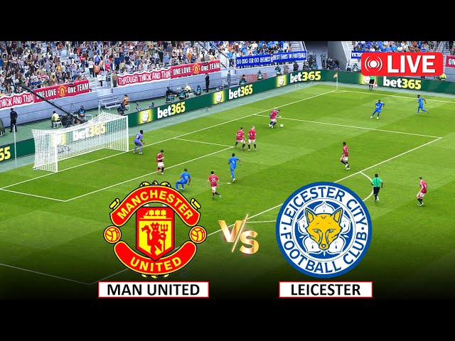 🔴Live : Manchester United vs Leicester I FA Cup I Full Match Live Streaming Today eFootball Pes 21