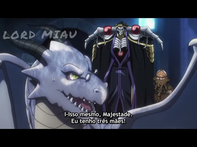 AINZ Matou o Frost Dragon com um Feitiço | Overlord 4 Temporada