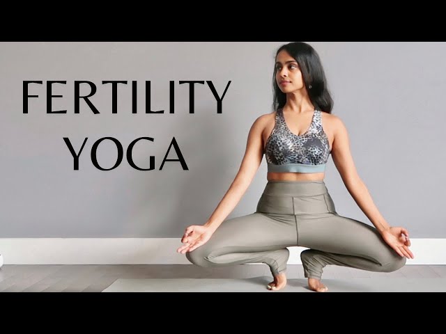 Yoga For Fertility & Conceiving | Follicular to Ovulation | Yoga To Get Pregnant + Affirmations