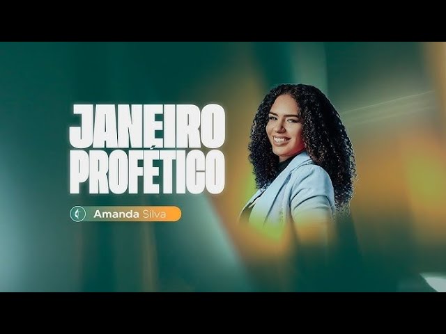 Janeiro Profético 2025 |  Pregadora Amanda Silva | A cura de Naamã #pregação #evangelho #mensagem