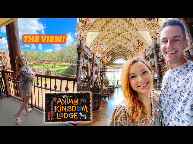 Checking In at Disney's Animal Kingdom Lodge! Room Tour, Sanaa Bread Service, Pool Day, & Jiko!