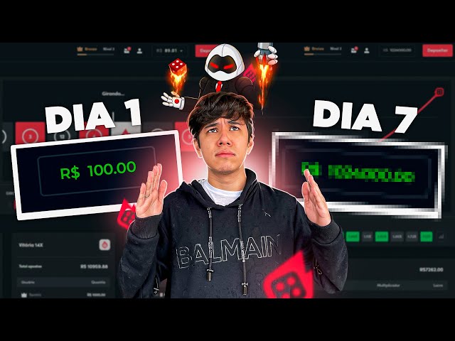 TESTEI O ROBÔ DA BLAZE POR UMA SEMANA! GANHEI DINHEIRO?