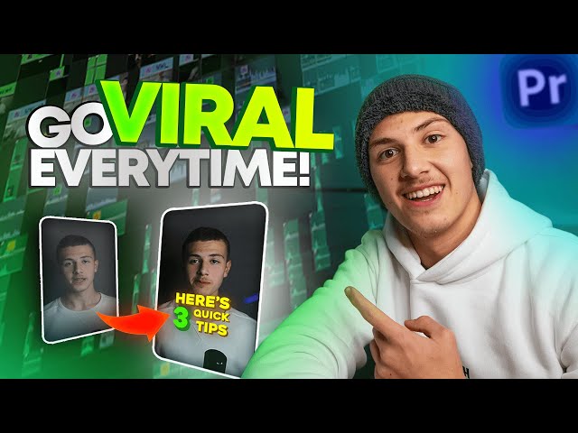 How To Edit Viral TikToks Step-By-Step! (Premiere Pro Editing Guide)