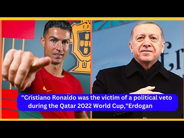 Cristiano Ronaldo surprised by Turkish President,Erdogan cr7